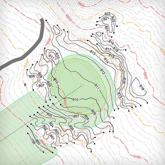 golf course cad work